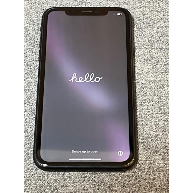 iPhone  XR 64GB ブラック対応センサー