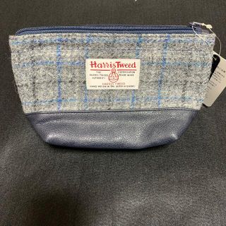 ハリスツイード(Harris Tweed)のハリスツィード  ポーチ　新品　タグ付き(ポーチ)