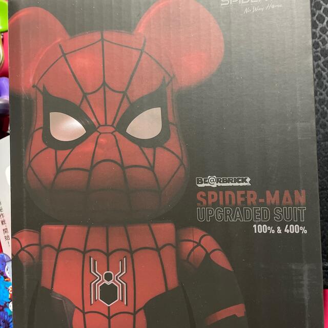 BE@RBRICK UPGRADED SUIT100%&400% スパイダーマン