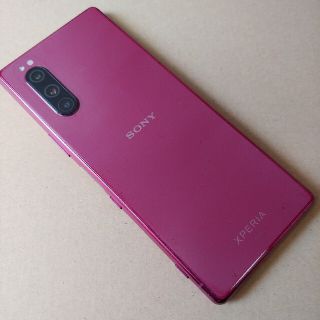 Xperia - Xperia 5 レッド 64 GB au SIMフリーの通販 by Kitata's shop