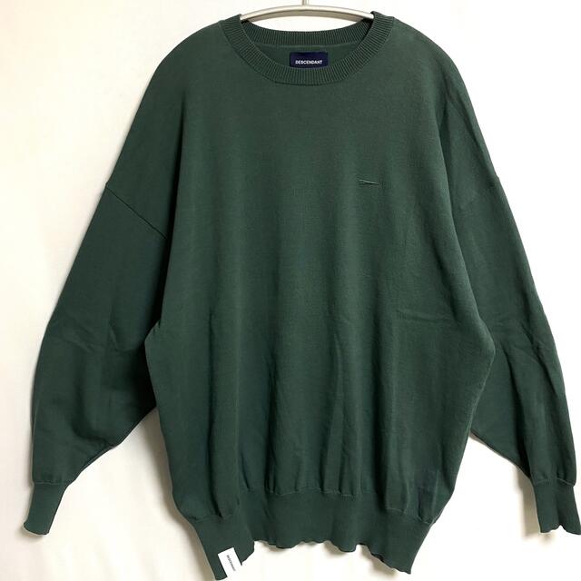 ニット/セーターDESCENDANT JEU CREW NECK KNIT