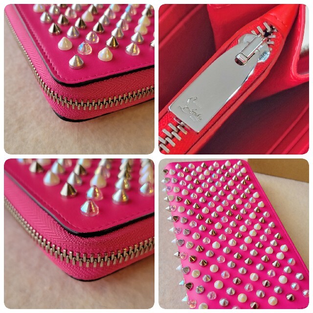 ♡キュート♡Christian Louboutin ルブタン スタッズ 長財布 - www