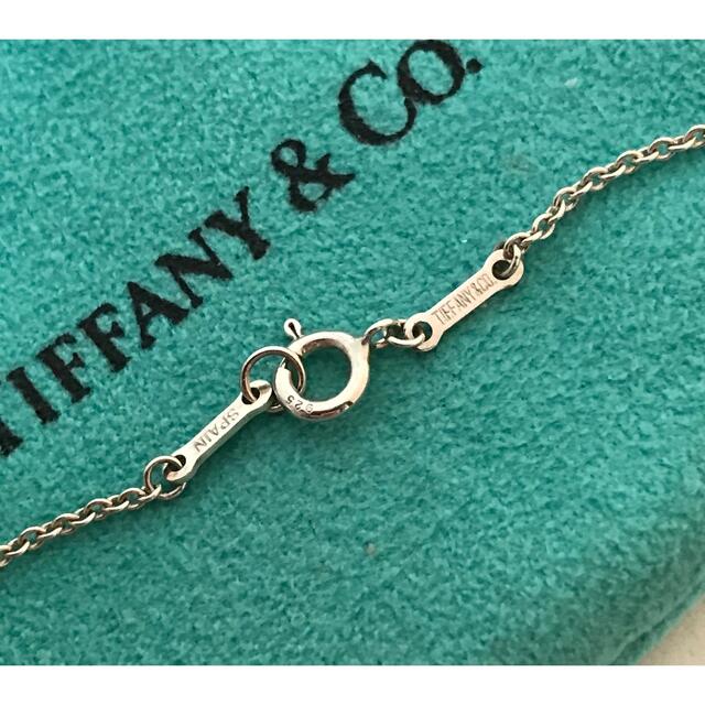 Tiffany ラージフルハートロックチェーンネックレス美品 2