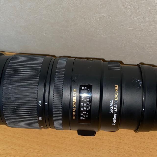 SIGMA(シグマ)の【中古】Nikon用 SIGMA 70-200mm F2.8 スマホ/家電/カメラのカメラ(レンズ(ズーム))の商品写真