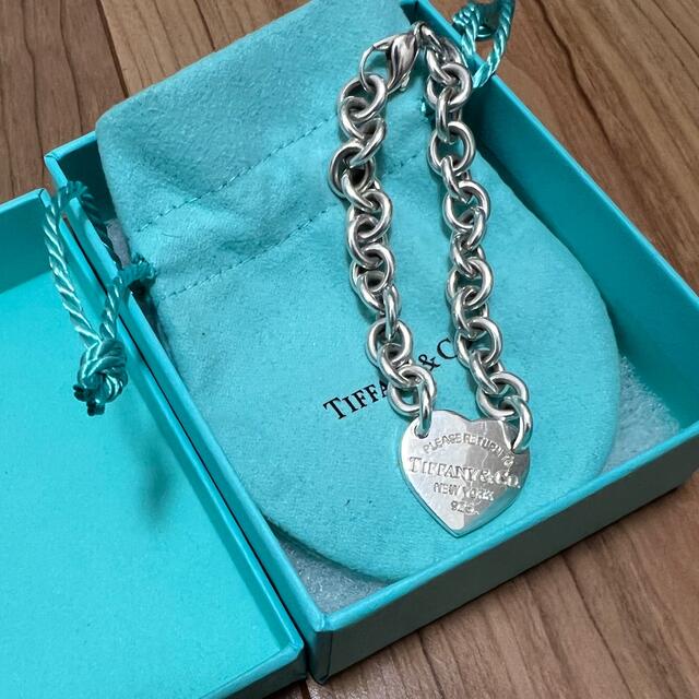 しました Tiffany リターントゥティファニーハートタグブレスレット