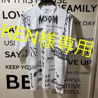 エムエスジイエム(MSGM)の★msgm コットン100%Tシャツ★(Tシャツ/カットソー(半袖/袖なし))