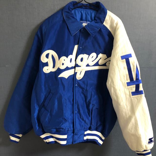 90s STARTER ロサンゼルス ドジャース スタジャン Mサイズ 90s STARTER ロサンゼルス ドジャース スタジャン Mサイズ