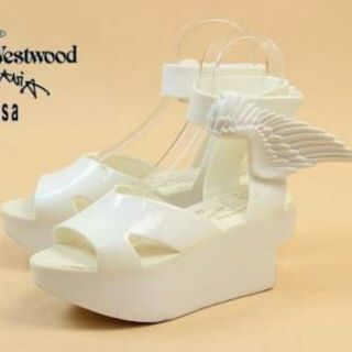 ヴィヴィアンウエストウッド(Vivienne Westwood)のviviennewestwood×melissa ロッキンホースウイング(サンダル)