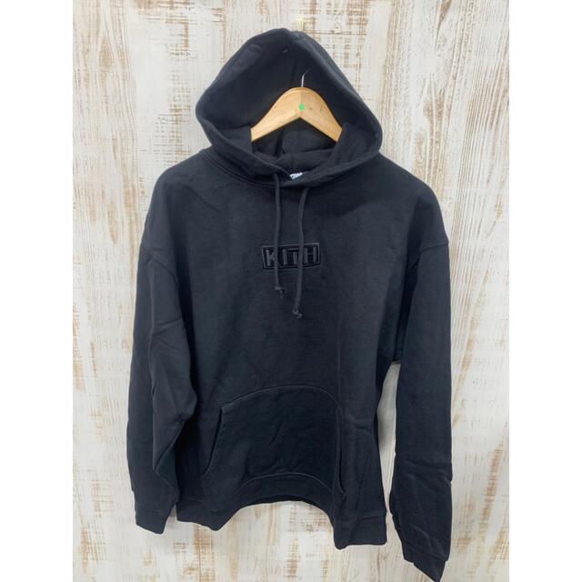 超ポイントアップ祭 KITH Hoodie キース Black キス Kith 黒 パーカー
