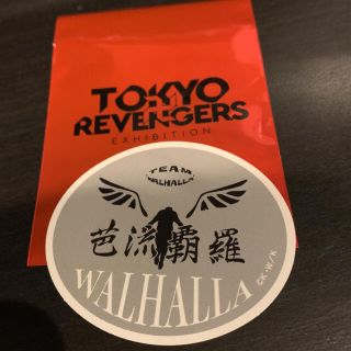 東京リベンジャーズ 原画展 入場特典 ステッカー 芭流覇羅  (キャラクターグッズ)