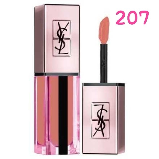 YSL ルージュ ピュールクチュール ヴェルニ ウォーターグロウ 207