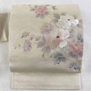 名古屋帯 美品 優品 正絹 【中古】(帯)