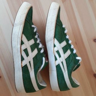 (送料込み) オリジナル　ONITSUKA TIGER FABLE グリーン