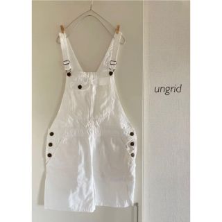 アングリッド(Ungrid)のあけちゃん様 専用 Ungridアングリット＊サロペット＊white(サロペット/オーバーオール)