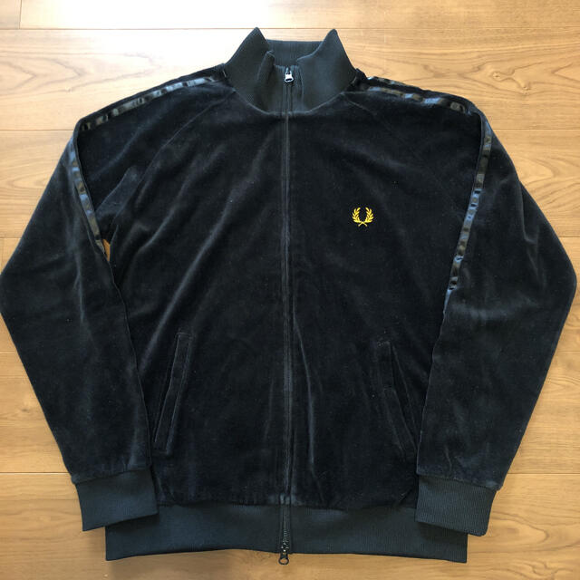 【FRED PERRY】フレッドペリー ベロア ジャージ トラックジャケット L