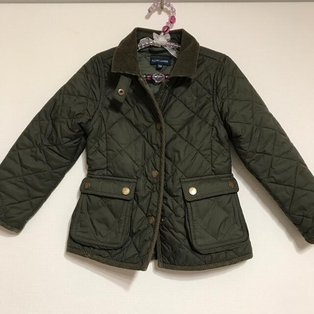 Ralph Lauren(ラルフローレン)のラルフローレン⭐︎110キルティングアウター キッズ/ベビー/マタニティのキッズ服女の子用(90cm~)(ジャケット/上着)の商品写真