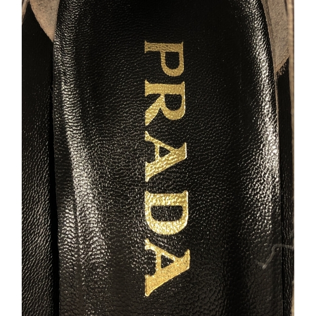 PRADA(プラダ)のプラダ PRADA スクエアトゥパンプス    レディース 35 レディースの靴/シューズ(ハイヒール/パンプス)の商品写真