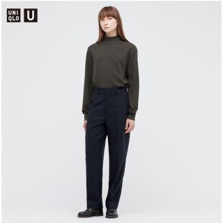 ユニクロ(UNIQLO)のユニクロ　ヒートテックコットンモックネックT(Tシャツ(長袖/七分))