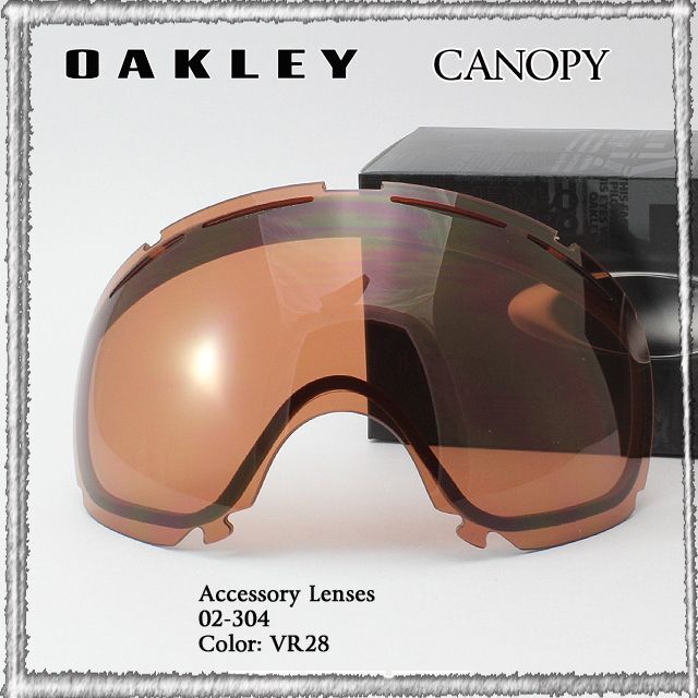 新品　オークリー OAKLEY CANOPY スペアレンズ VR28 | フリマアプリ ラクマ