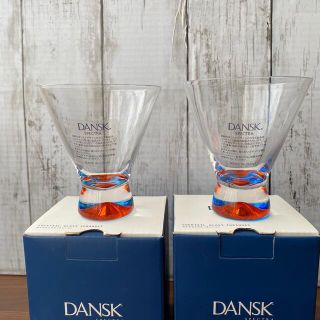 ダンスク(DANSK)のダンスク　カクテルグラス　2個(グラス/カップ)