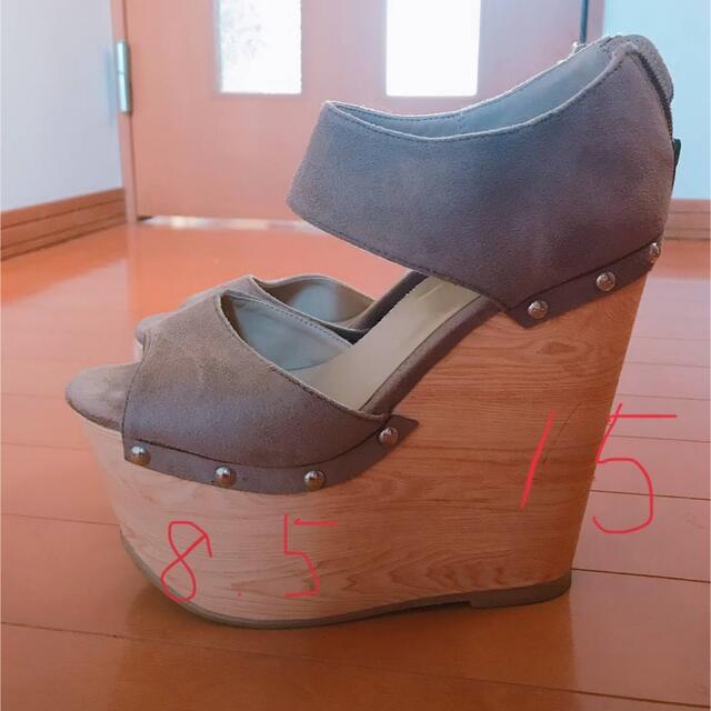 ♥️厚底サンダル　15cm レディースの靴/シューズ(サンダル)の商品写真