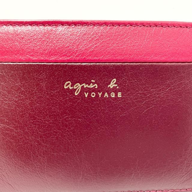 agnes b.(アニエスベー)のアニエスベー パスケース - VOYAGE レザー レディースのファッション小物(名刺入れ/定期入れ)の商品写真