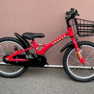 ＶＯＯＤＯＯ（ブードゥー）　ＫＡＬＦＵ　１8インチ　キッズバイク　レッド(自転車本体)