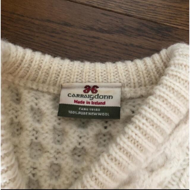 CARRAIG DONN(キャレイグドン)のCARRAIG DONN キャレイグドン アランニット フィッシャーマンニット レディースのトップス(ニット/セーター)の商品写真