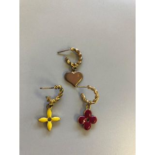 ルイヴィトン(LOUIS VUITTON)のルイヴィトンモノグラムピアス3点セット　LOUISVUITTONピアスセット(ピアス)