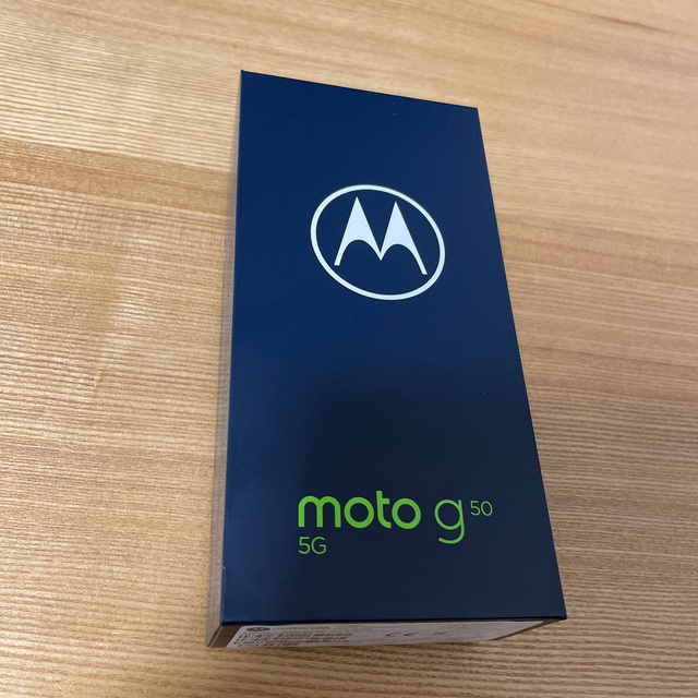 【新品未開封】moto g50 5G メテオグレイmotorola