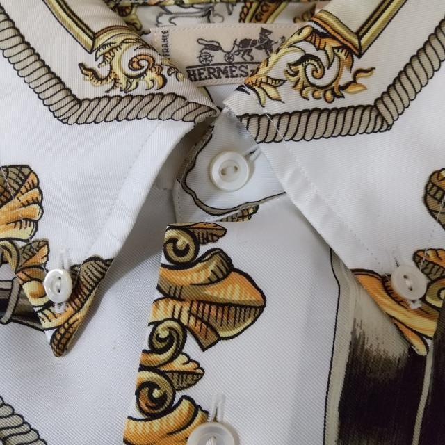 HERMES - エルメス 長袖シャツ サイズ39 メンズ -の通販 by