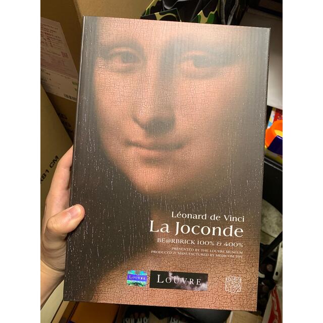 MEDICOM TOY(メディコムトイ)のBE@RBRICK モナリザ　Mona Lisa 100％ & 400% ハンドメイドのおもちゃ(フィギュア)の商品写真