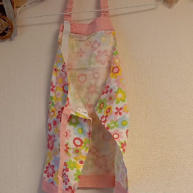 colorful candy style キッズ  エプロン(100～120) キッズ/ベビー/マタニティのキッズ服女の子用(90cm~)(その他)の商品写真