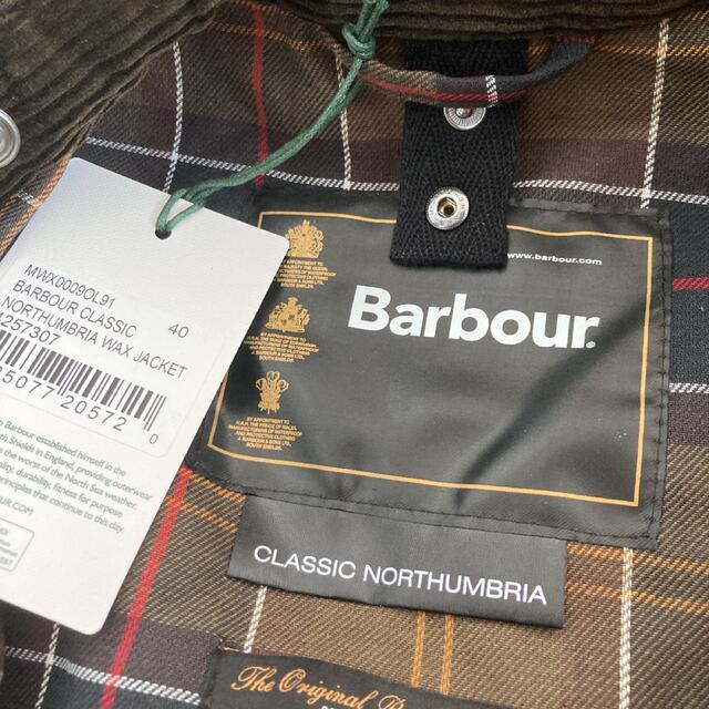 新品 Barbour ClassicNorthumbria 40 ノーザンブリア 1