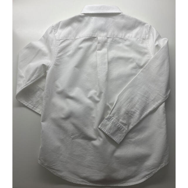 Ralph Lauren(ラルフローレン)のラルフローレン キッズ コットン長袖 白シャツ 7サイズ キッズ/ベビー/マタニティのキッズ服男の子用(90cm~)(ブラウス)の商品写真