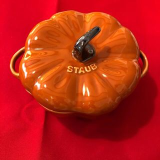 ストウブ(STAUB)のストウブ  セラミック　パンプキン　ココット(食器)