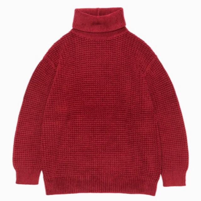 abyts 佐藤健 ニット TURTLE NECK WAFFLE KNIT