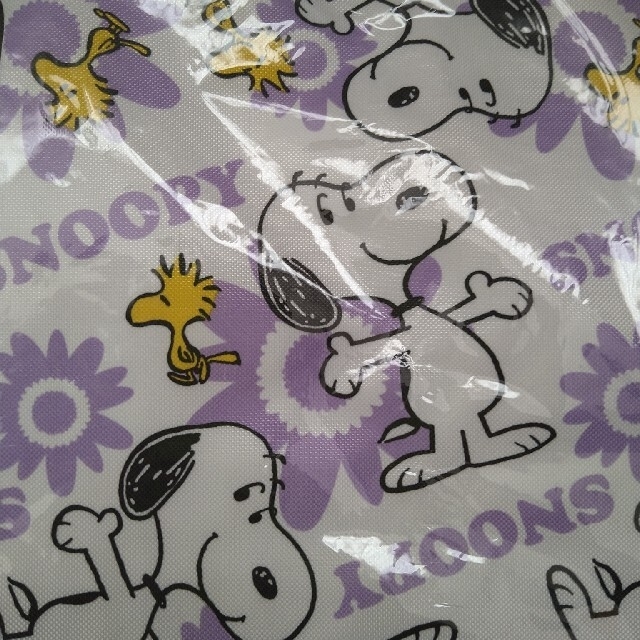 SNOOPY(スヌーピー)のスヌーピー　エコバッグ　特大トートバッグ花柄 レディースのバッグ(エコバッグ)の商品写真