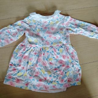 コンビミニ(Combi mini)のBaby♡長袖ロンパース　ワンピース　襟付き(ロンパース)