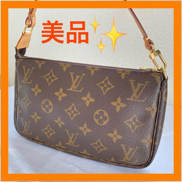 LOUIS VUITTON(ルイヴィトン)の美品✨週末限定値下げ❗️ ルイヴィトン ポシェット・アクセソワール 廃盤 レディースのバッグ(ハンドバッグ)の商品写真