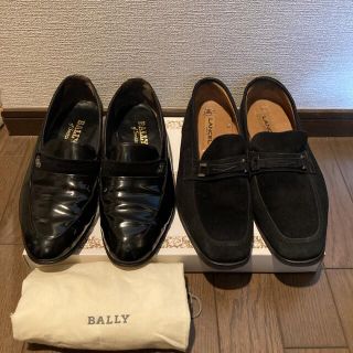 バリー(Bally)のバリーエナメルシューズ、ランセルスエードシューズ(ドレス/ビジネス)