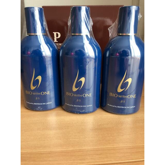 けします バイオテック バイオウィズワン ベータS 300ml×3本 新品未