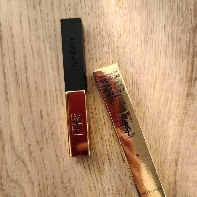 未使用 免税店購入 YSL ルージュ ピュールクチュール ザ スリム 9