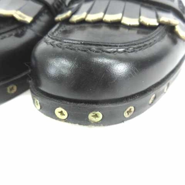 LANVIN(ランバン)のランバン ローファーシューズ タッセル レザーシューズ 黒 36  レディースの靴/シューズ(ローファー/革靴)の商品写真