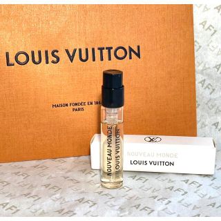 ルイヴィトン(LOUIS VUITTON)のルイ・ヴィトン⭐︎香水 サンプル⭐︎ヌーボー・モンド⭐︎ショップ紙袋付(香水(男性用))