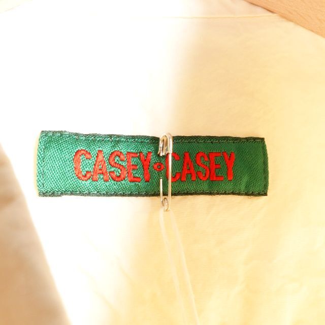 CASEY CASEY ケイシーケイシー 長袖ボタンシャツ メンズ ナチュラル