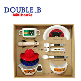 ダブルビー(DOUBLE.B)のMIKI HOUSE ☆ DOUBLE B ベビー　食器セット(離乳食器セット)