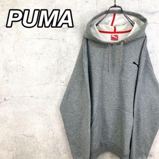 プーマ(PUMA)の希少 90s プーマ パーカー 刺繍ロゴ ビッグシルエット(パーカー)