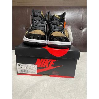 ナイキ(NIKE)のjordan1 nrg patent gold toe 27cm 新品未使用(スニーカー)