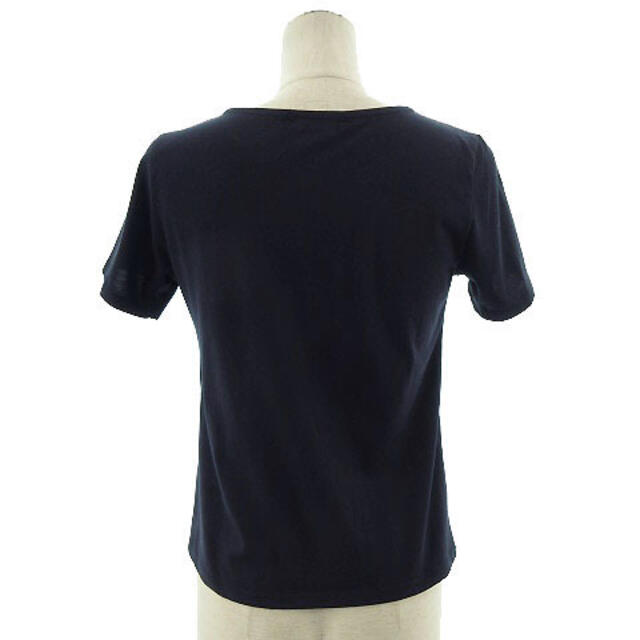 anySiS(エニィスィス)のanySiS カットソー 半袖 シャギー コットン混 ネイビー 紺 1 レディースのトップス(カットソー(半袖/袖なし))の商品写真